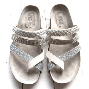 Circus by Sam Edelman Shoes - CIRCUS BY SAM EDELMAN OAKLEY FOOTBED SANDALS SZ 7 Circus by Sam Edelman Shoes - CIRCUS BY SAM EDELMAN OAKLEY FOOTBED SANDALS SZ 7